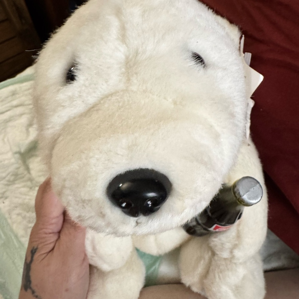 Coca cola bear- Cream